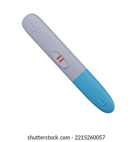 3D Pregnancy Tester Icon Illustration Render