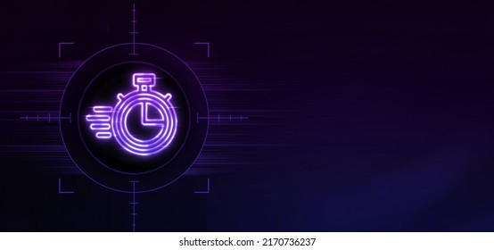 3d Program Enhancement Icon Neon Sign Stock Illustration 2170736237 ...