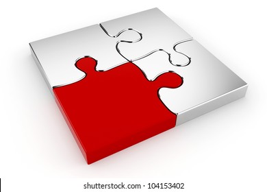 3d Puzzle Pieces