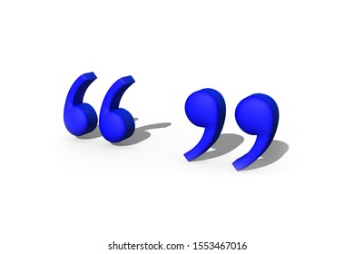 1,615 3d quotation marks Images, Stock Photos & Vectors | Shutterstock