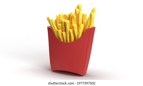 Download French Fries Box Mockup Hd Stock Images Shutterstock