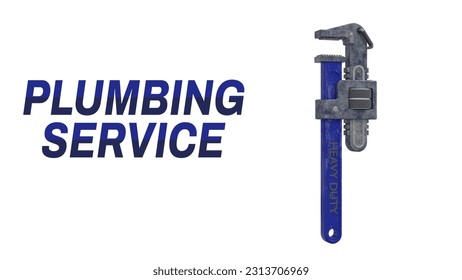 3d realistic wrench or spanner tool used usually operated by hand for tightening bolts and nuts with empty space on the white background illustration typography - Powered by Shutterstock