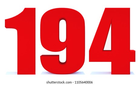 3d Red Number 15 Isolated On Stock Illustration 1258343902