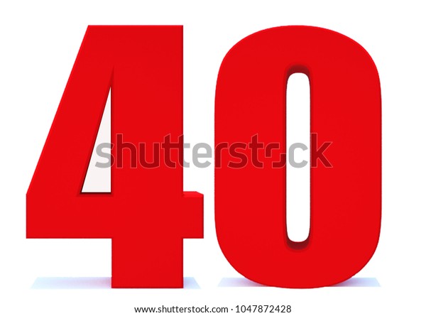 red number 40