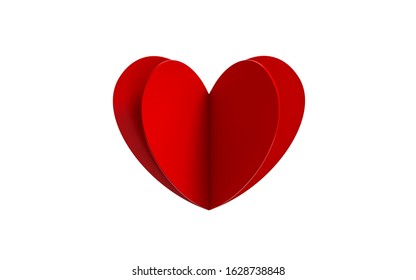 Red Black Love Heart Designcoloring Vector Stock Vector (royalty Free 