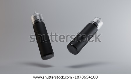 3D Render 60ml Bottle E-Liquid for Vape E-Juice