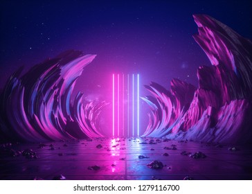 Pink Blue Neon Images Stock Photos Vectors Shutterstock