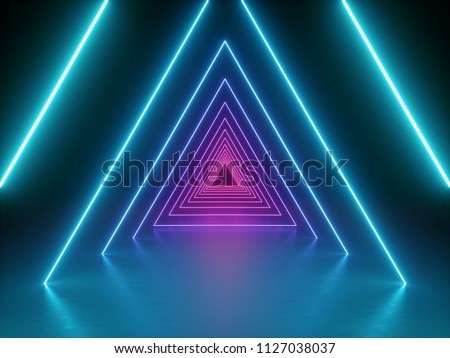 Similar – Image, Stock Photo Light play with tunnel vision