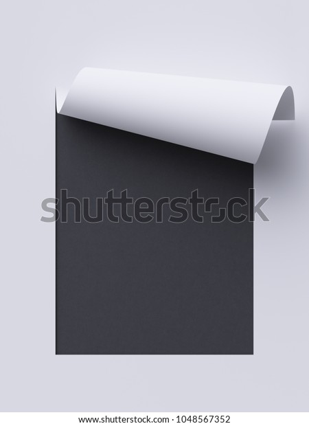 3d Render Abstract Paper Background Page Stock Illustration 1048567352 ...