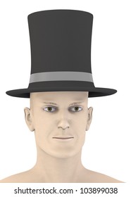 3d Render Artificial Character Hat 스톡 일러스트 103899038 | Shutterstock