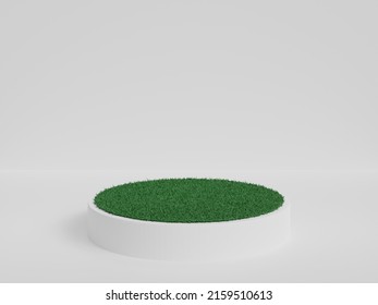 
3d Render Background Wind Plinth For Product Showcase