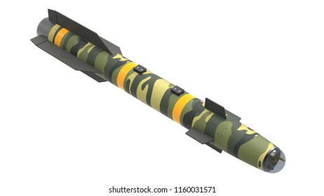 3d Render Ballistic Missile Stock Illustration 1160031571 | Shutterstock