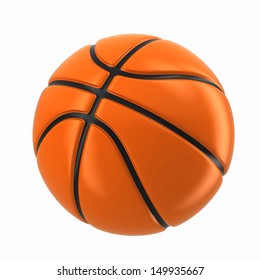 3d Render Of A Basketball Ball