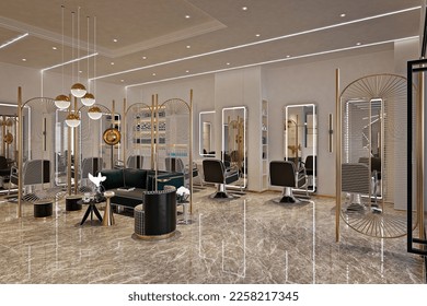 3d render of beauty spa saloon - Powered by Shutterstock