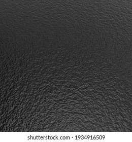 3d render black leather background