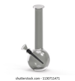 3d Render Of A Bong Isolated On White Background