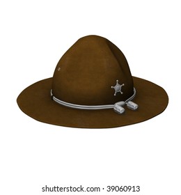 3d Render Of Campaign Hat