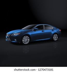 3d render of a car