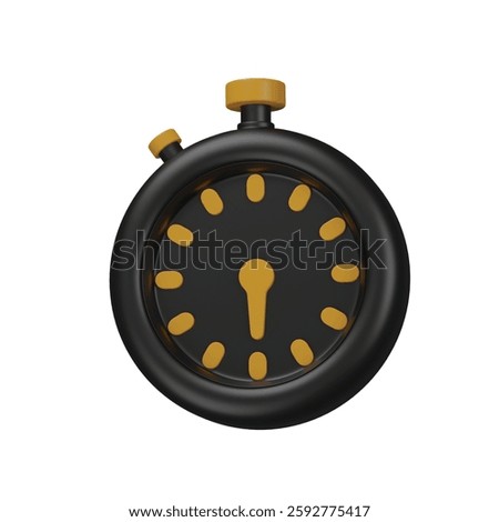 3d render chronometre tool illustration

