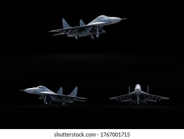 Plane Mig 29 Stock Illustrations Images Vectors Shutterstock