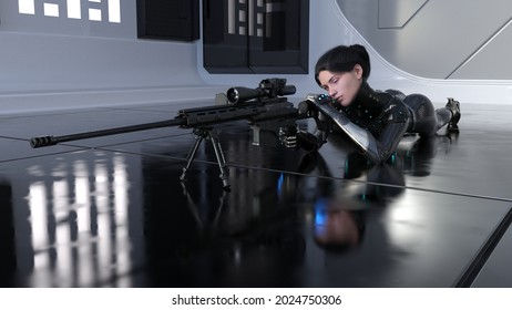 Sniper Girl の画像 写真素材 ベクター画像 Shutterstock