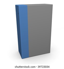 3d Render Of Detergent Box