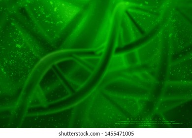 3d render of dna structure, abstract background
