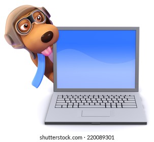 犬 パソコン のイラスト素材 画像 ベクター画像 Shutterstock