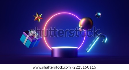 Foto Bild Festliche Ornament-Ring-Vitrine