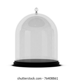 3d Render Of Glass Bell