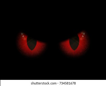 3d Render Halloween Background Red Evil Stock Illustration 734581678 ...