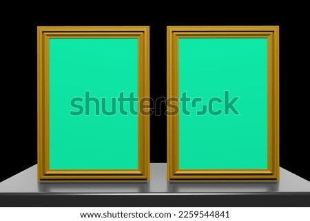 3d render illustration certificate mockup vertical university job work certification diploma frame border graduate graduation professional style