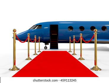3D render image representing a very important person plane / Luxury Airplane 