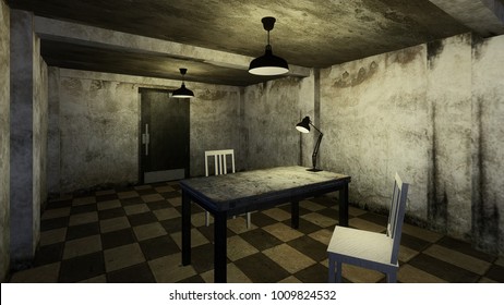 3d render from imagine dark investigation left view
