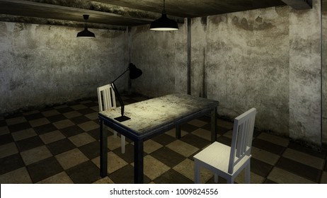 3d Render Imagine Dark Investigation Dirty Stock Illustration ...