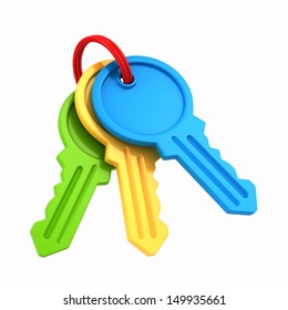 plastic lock and key toy