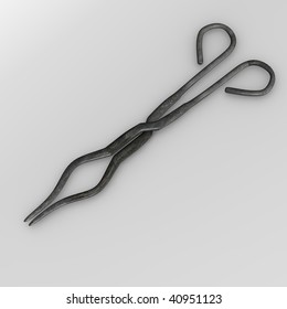 3d Render Of Lab Tongs