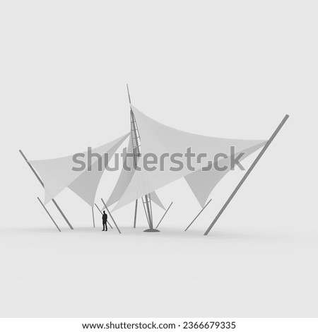 Similar – Image, Stock Photo red pause #3 Colour photo