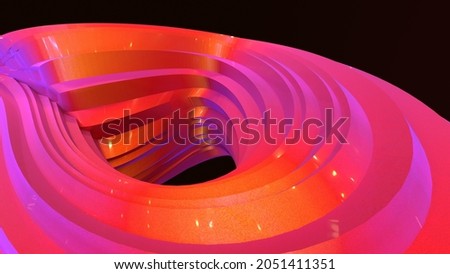 Similar – Image, Stock Photo spaceship Rubber Corridor