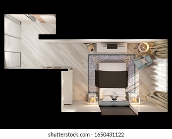 81 Dressing room top view Stock Illustrations, Images & Vectors ...