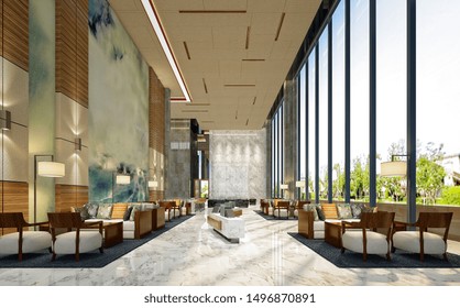 Lobby Ceiling Design Stock Illustrations Images Vectors