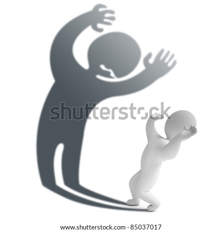 3d render nightmares ghost