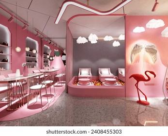 3d render os massage spa wellness salon - Powered by Shutterstock