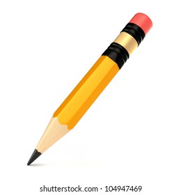 Checking Pencil Stock Vector (Royalty Free) 57493108