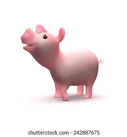 Chancho 3d Ilustraciones Imagenes Y Vectores De Stock Shutterstock