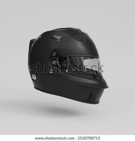 3d Render of Racing Helmet