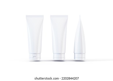 3d Render Of Shampoo Tube Mockup