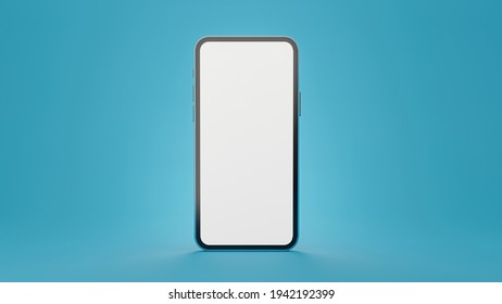 3d representación del smartphone