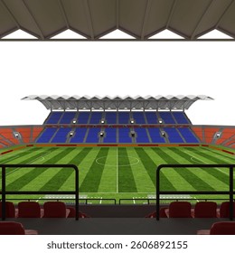 3d Render Soccer Stadium 3