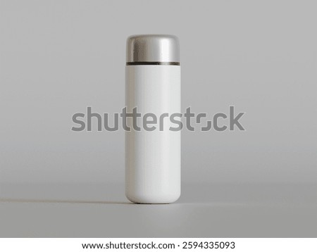 3D Render with 3D software Small Water Bottle Mini Insulated Water Bottle for Hot and Cold Drinks Cute Stainless Steel Travel Coffee Mug Leak Proof Vacuum Flask